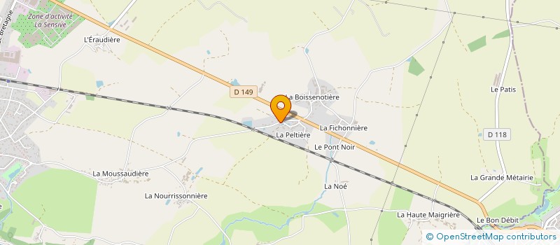 localisation de l'entreprise 799 738 208   BOUSSAY