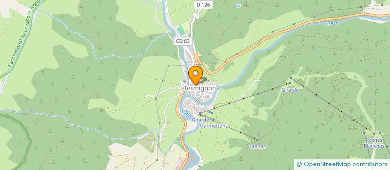 localisation de l'entreprise 799 739 628 à VAL-CENIS