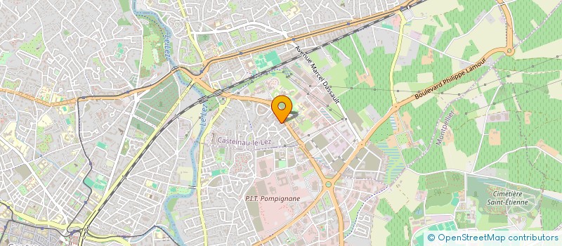 localisation de l'entreprise 799 743 380 à MONTPELLIER