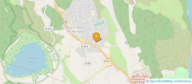 localisation de l'entreprise 799 746 813   SAINT-MITRE-LES-REMPARTS