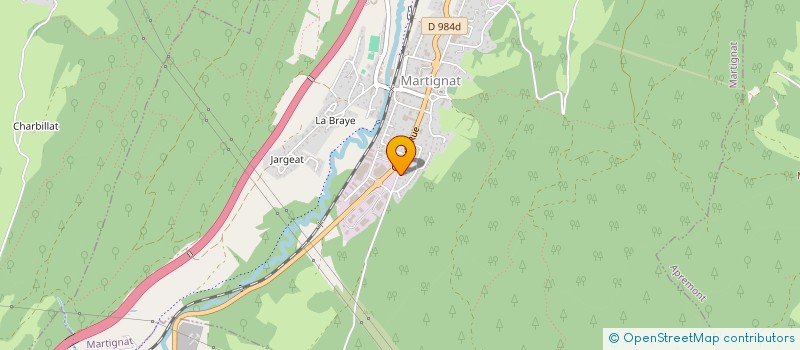 localisation de l'entreprise 799 748 272 à MARTIGNAT
