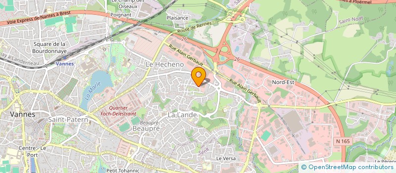 localisation de l'entreprise 799 763 420   LOCMIQUELIC