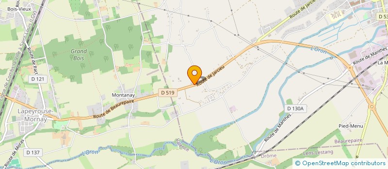 localisation de l'entreprise 799 773 544   BEAUREPAIRE