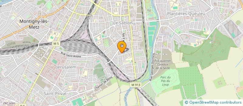 localisation de l'entreprise 799 778 311   METZ