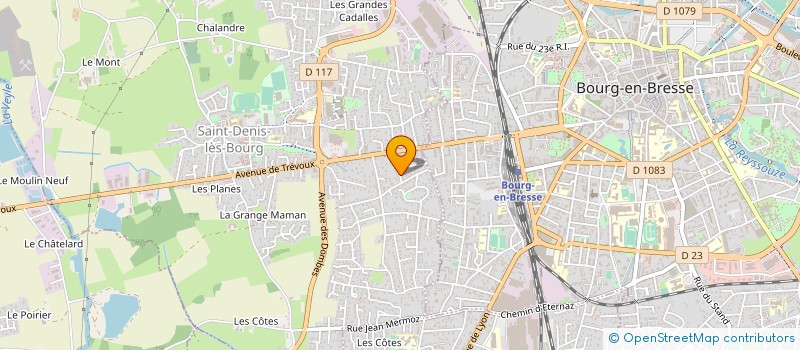 localisation de l'entreprise 799 788 591 à SAINT-DENIS-LES-BOURG