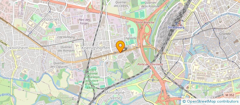 localisation de l'entreprise 799 795 562   STRASBOURG