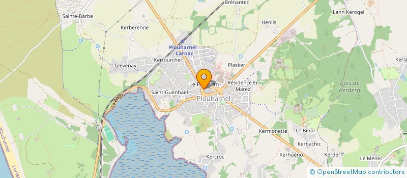 localisation de l'entreprise 799 799 853  à AURAY