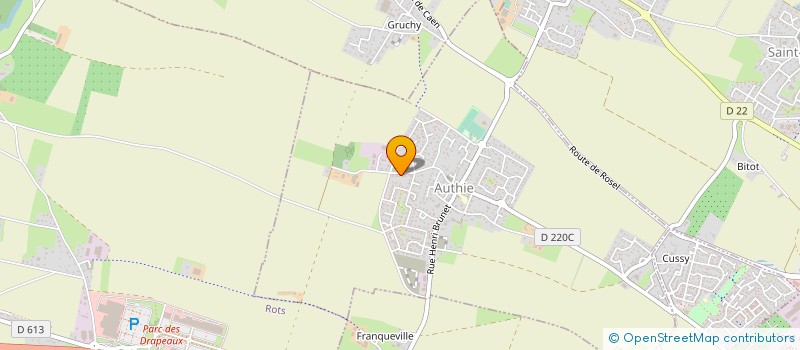 localisation de l'entreprise 799 812 094   AUTHIE