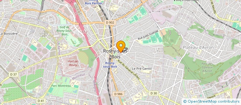 localisation de l'entreprise 799 812 334 à CLICHY