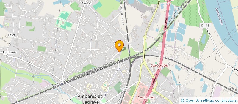 localisation de l'entreprise 799 817 192   BORDEAUX