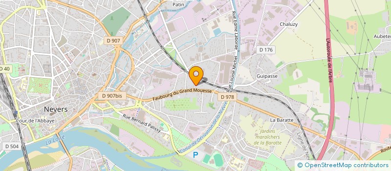 localisation de l'entreprise 799 818 554 à NEVERS
