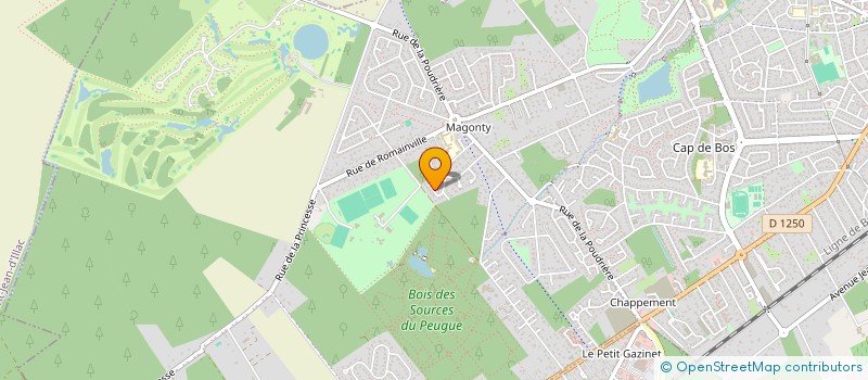 localisation de l'entreprise 799 821 772   PESSAC