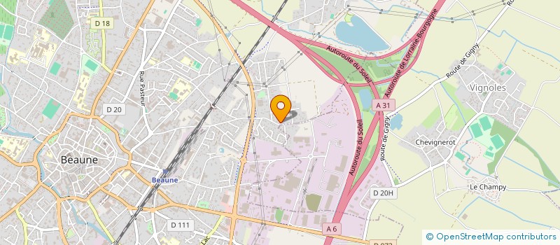 localisation de l'entreprise 799 826 763  à BEAUNE