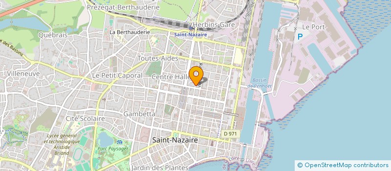 localisation de l'entreprise 799 860 689   SAINT-NAZAIRE