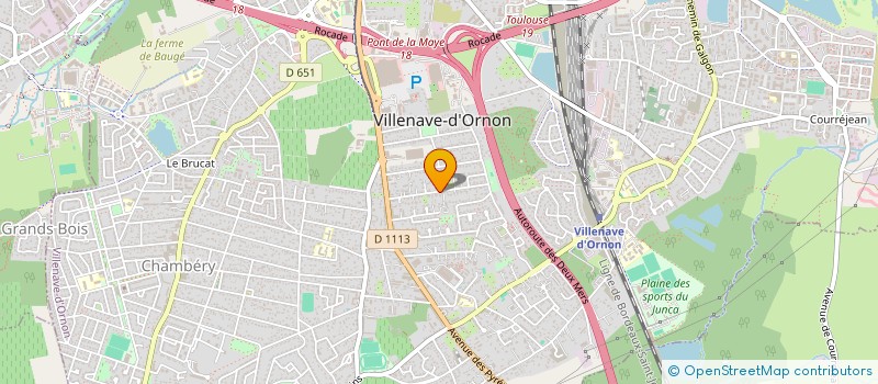 localisation de l'entreprise 799 869 904   VILLENAVE-D'ORNON