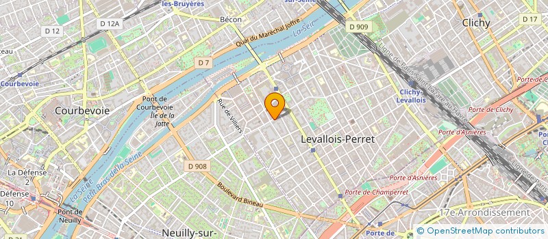 localisation de l'entreprise 799 877 246 à LEVALLOIS-PERRET