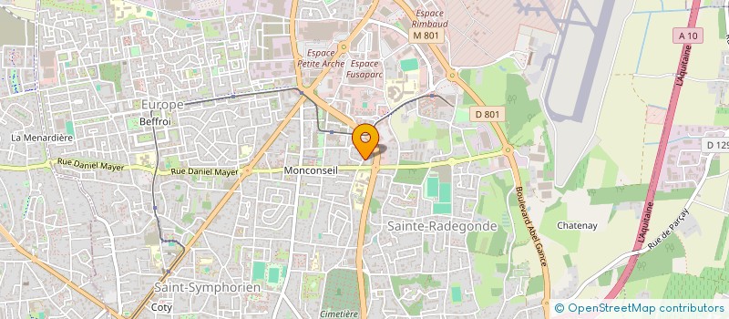 localisation de l'entreprise 799 883 061   TOURS