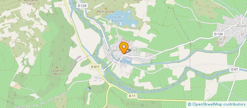 localisation de l'entreprise 799 901 582   ARGENS-MINERVOIS