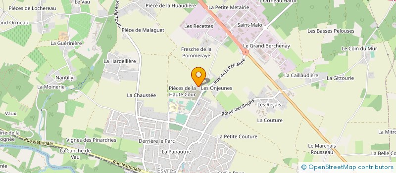 localisation de l'entreprise 799 911 136   CORMERY