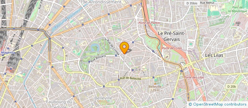 localisation de l'entreprise 799 937 222   PARIS