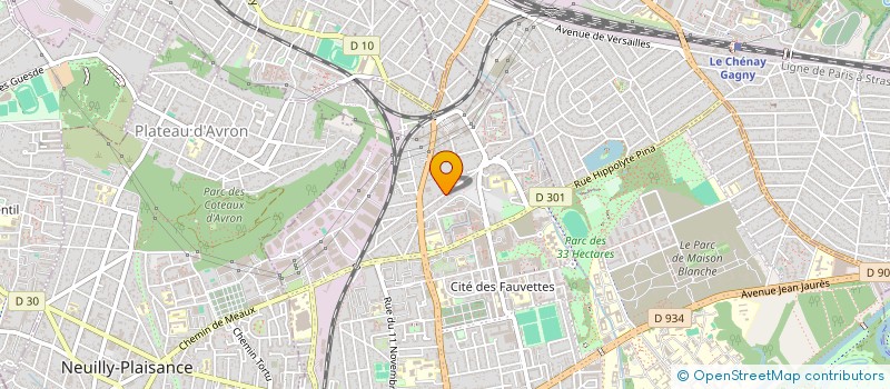 localisation de l'entreprise 799 938 717 à NEUILLY-SUR-MARNE