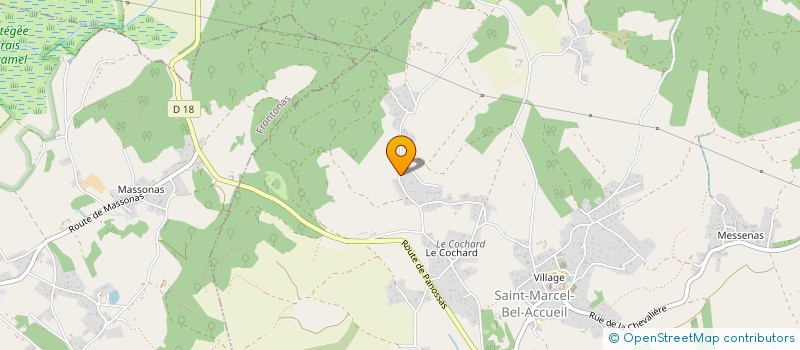 localisation de l'entreprise 799 939 871   SAINT-MARCEL-BEL-ACCUEIL