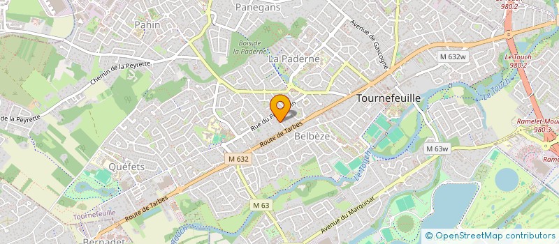 localisation de l'entreprise 799 945 761 à COLOMIERS