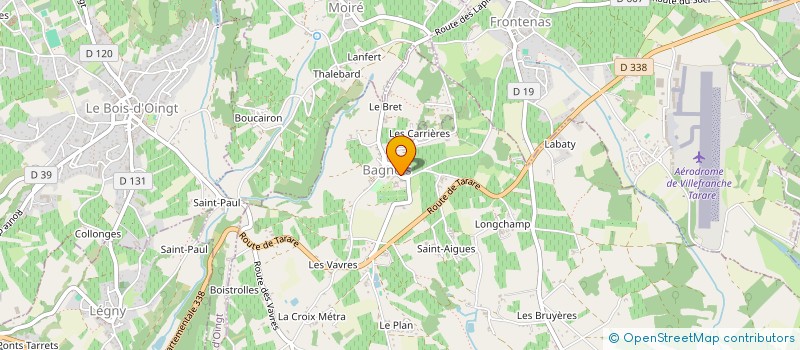 localisation de l'entreprise 799 961 719   BAGNOLS