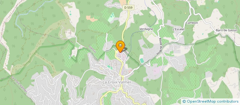 localisation de l'entreprise 799 976 659 à SAINT-RAPHAEL