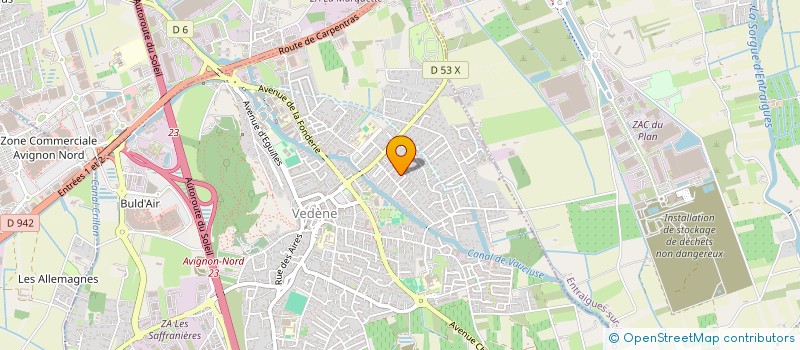 localisation de l'entreprise 799 976 915   VEDENE