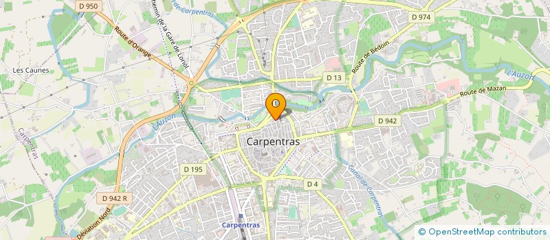 localisation de l'entreprise 799 985 965   CARPENTRAS