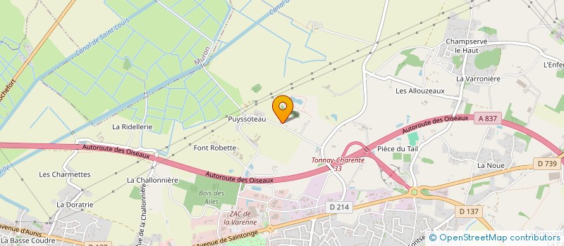 localisation de l'entreprise 799 996 715   TONNAY-CHARENTE