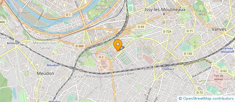 localisation de l'entreprise 79AU à ISSY-LES-MOULINEAUX
