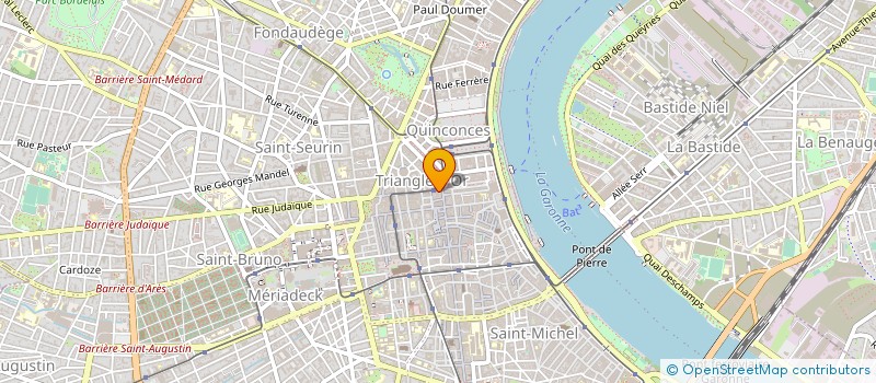 localisation de l'entreprise 7ACTIFS à BORDEAUX