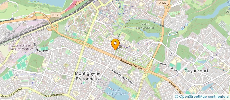 localisation de l'entreprise 7AKOUK  GUYANCOURT