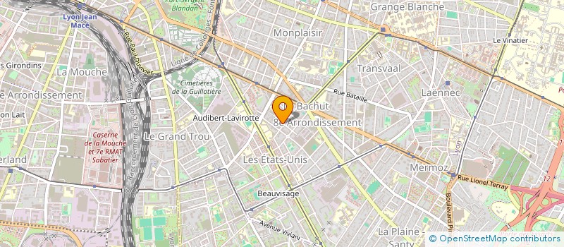 localisation de l'entreprise 7ALM à LYON