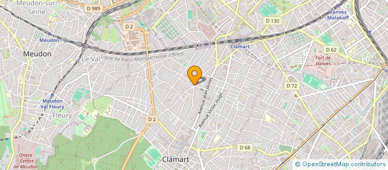 localisation de l'entreprise 7B-CAPITAL à CLAMART