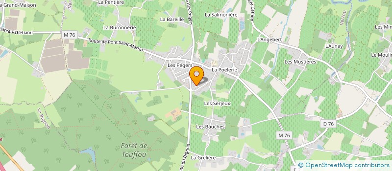 localisation de l'entreprise 7BDC  VERTOU