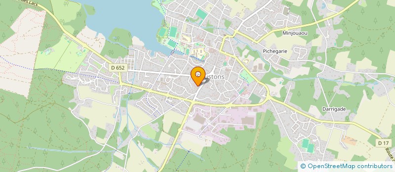 localisation de l'entreprise 7C IMMO  SOUSTONS