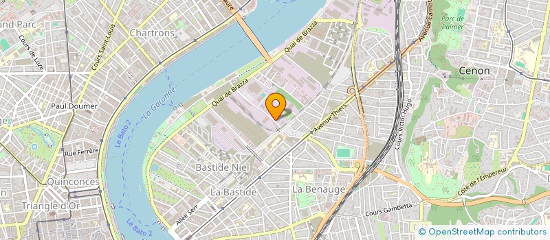 localisation de l'entreprise 7CC  BORDEAUX