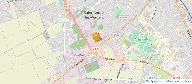 localisation de l'entreprise 7E  SAINT-ANDRE-LES-VERGERS