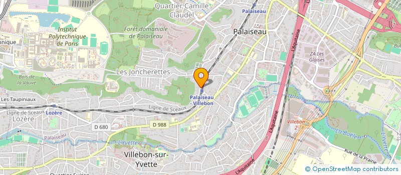 localisation de l'entreprise ' 7E ACT' à PALAISEAU