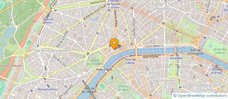 localisation de l'entreprise 7E CIEL  PARIS