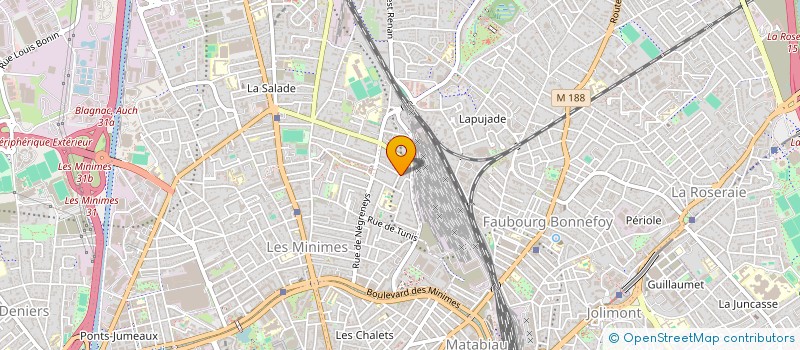 localisation de l'entreprise 7E DAN à TOULOUSE