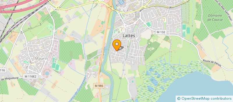 localisation de l'entreprise 7E SOLEIL PRODUCTIONS à LATTES