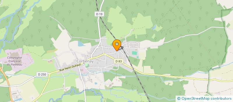 localisation de l'entreprise 7EME SECTION DES ANCIENS COMBATTANTS D'AILLEVILLERS, CORBENAY ET LA VAIVRE  CORBENAY