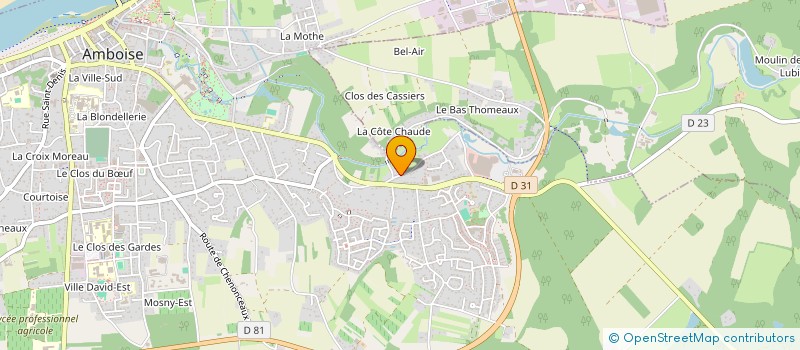 localisation de l'entreprise 7LOIREVALLEES  AMBOISE