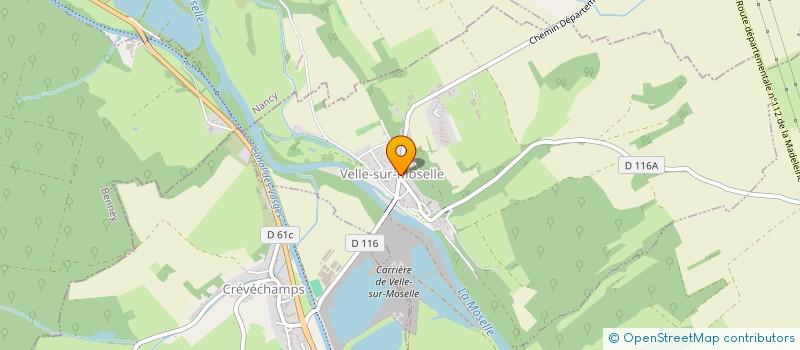 localisation de l'entreprise 7M EXPLOITATION  VELLE-SUR-MOSELLE