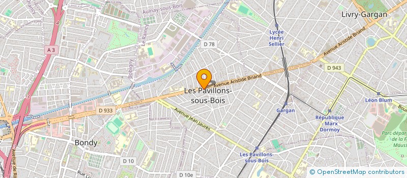 localisation de l'entreprise 7M NETTOYAGE à LES PAVILLONS-SOUS-BOIS