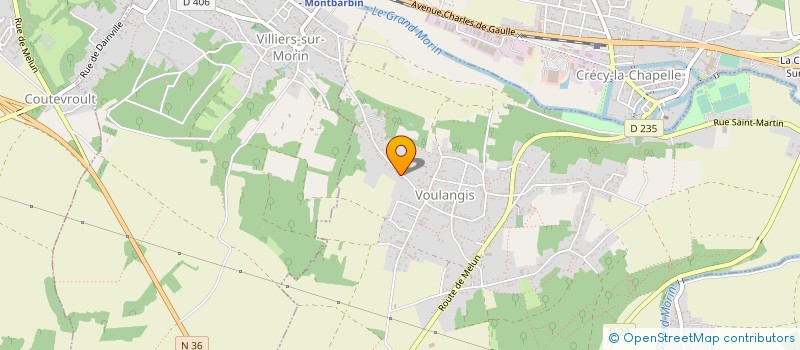 localisation de l'entreprise 7O2M  VOULANGIS